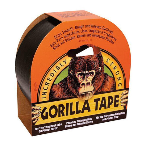 Gorilla Tape Black 48mm x 11m - PROTEUS MARINE STORE