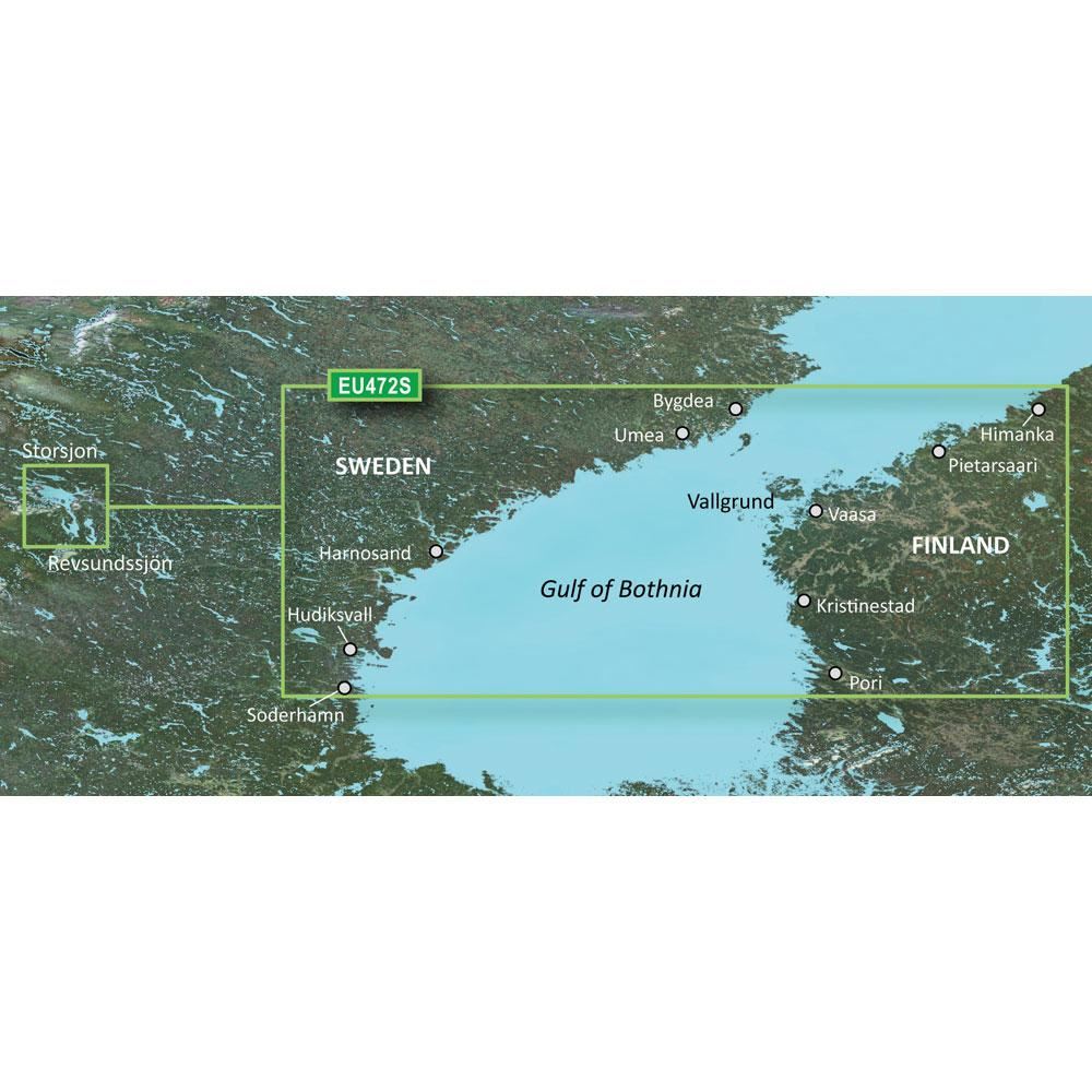 Garmin BlueChart G3 Vision - VEU472S: Gulf of Bothnia, Center - PROTEUS MARINE STORE