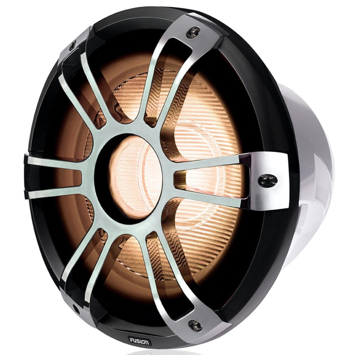 Fusion SG-SL122SPC 12'' LED Subwoofer 1400W - Sports Chrome - PROTEUS MARINE STORE