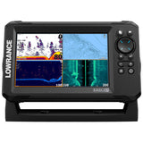 Lowrance Eagle 7 Fishfinder/ Chartplotter with 83/200 HDI Transducer - Worldwide Base map