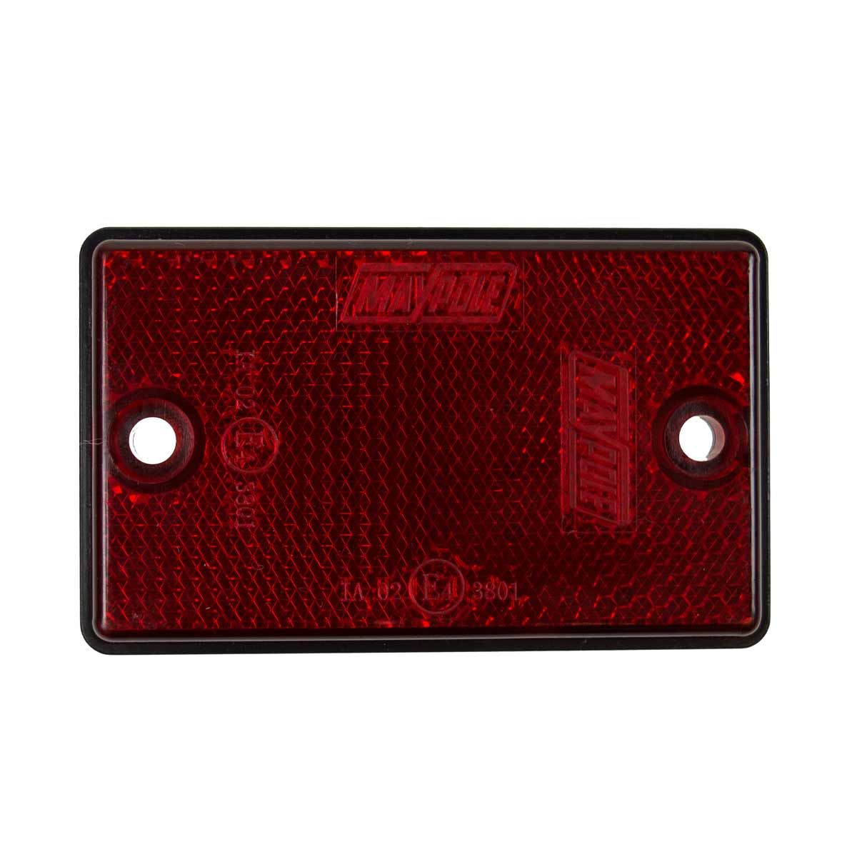 Maypole Rear Red Reflectors x2  for Trailers Caravan Motorhome Campervan