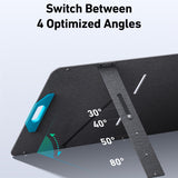Anker SOLIX PS200 Portable Solar Panel, 200W, MC4 Connector, IP67 Waterproof, Foldable Design for Outdoor Power Stations