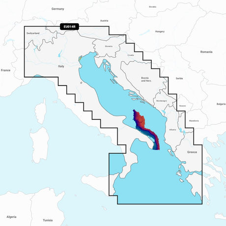 Garmin Navionics Vision+ Chart: EU014R - Italy, Adriatic Sea - PROTEUS MARINE STORE