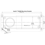Fusion Apollo MS-RA800 Marine Stereo with Built-in Amplifier, Wi-Fi, BT, IPX6/IPX7