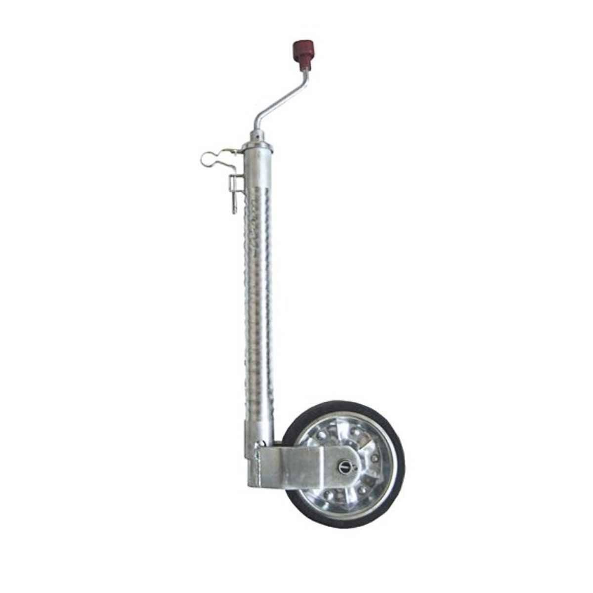 AL-KO Ribbed Jockey Wheel (48mm Shaft, 200 x 50mm Wheel, 300kg Max.) InUK