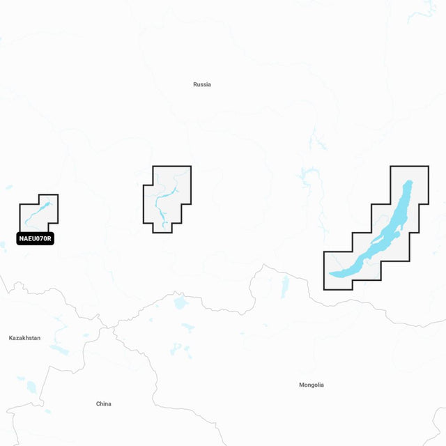 Navionics+ Regular Chart: EU070R -  Russia, Lakes & Rivers - PROTEUS MARINE STORE