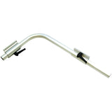 Surejust Cranked Aluminium Table Leg 710mm with Aluminium Clamp