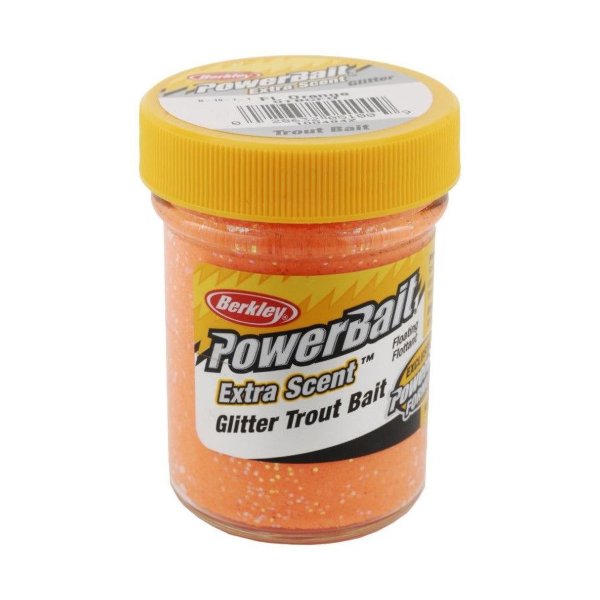 Berkley Powerbait Select Glitter Trout Bait - Fluo Orange (2pk)