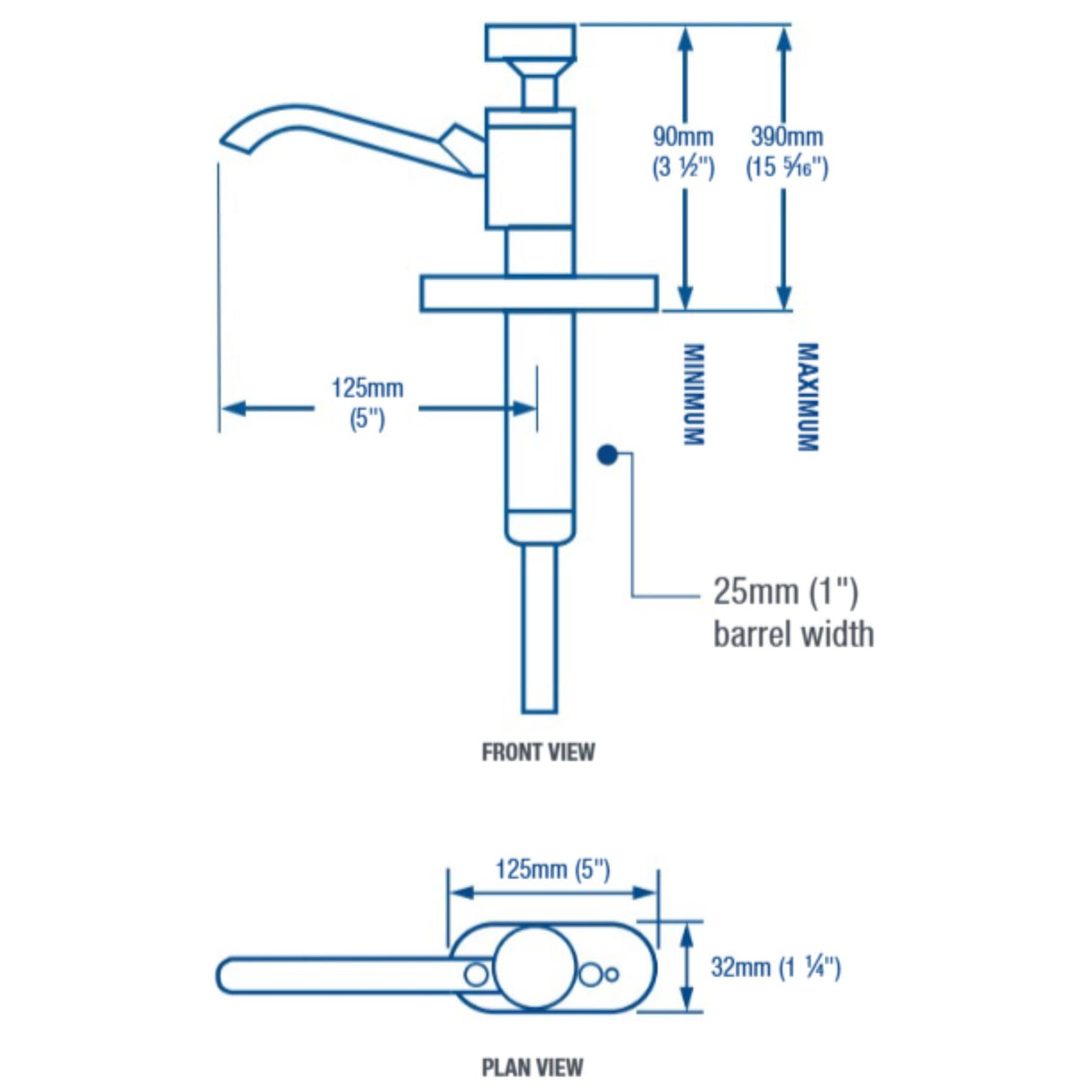 Whale GP0650 V Mk6 Manual Galley Pump - 8 LPM For Fresh Water & Saltwater