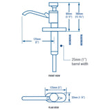 Whale GP0650 V Mk6 Manual Galley Pump - 8 LPM For Fresh Water & Saltwater