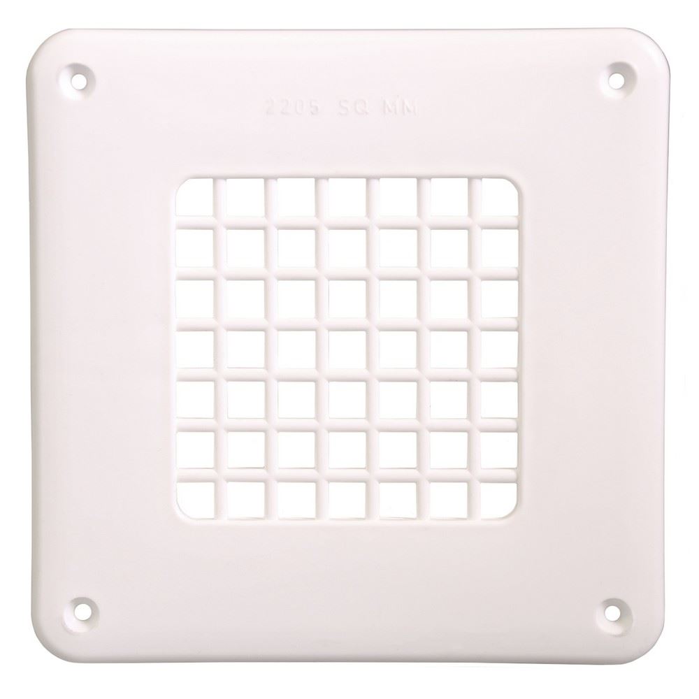 2205 Sqmm Vent 60mm Tail White Floor Vent for Caravan Motorhome Campervan