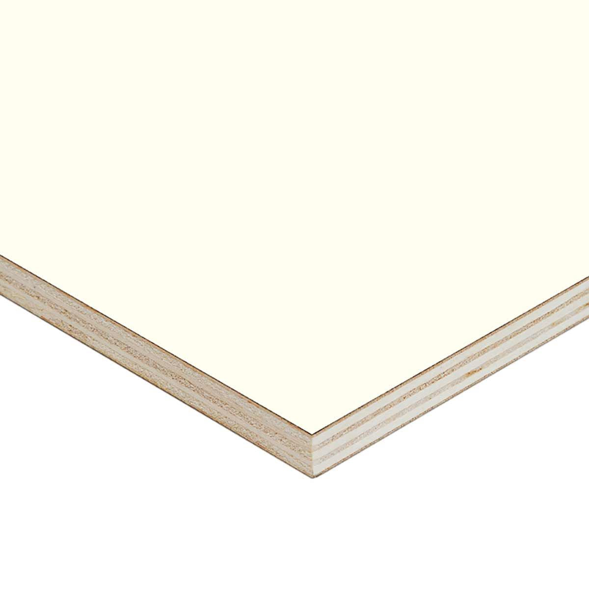 Glossy White Double Sided Furniture Board 2500 x 1220 x 15mm (3 Pack)