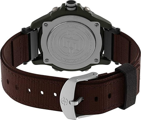 Expedition Rugged Watch with Brown Nylon Strap - PROTEUS MARINE STORE