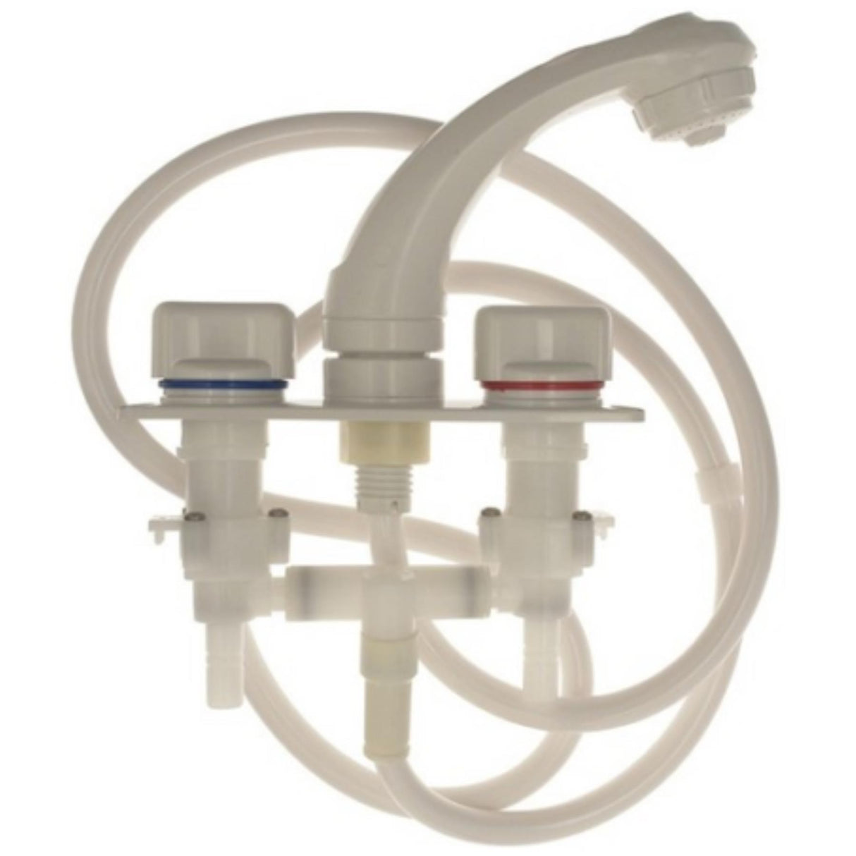 Whale Elegance Faucet Mixer Tap & Shower Combo RT2500 White for Carvan Motorhome Boats