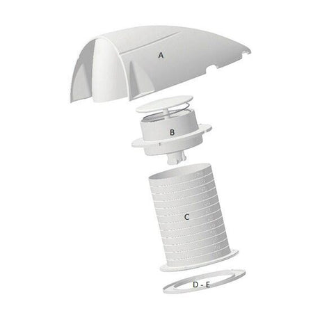 Plastimo Dorade Thru Deck Air Flow Sleeve Ø85mm