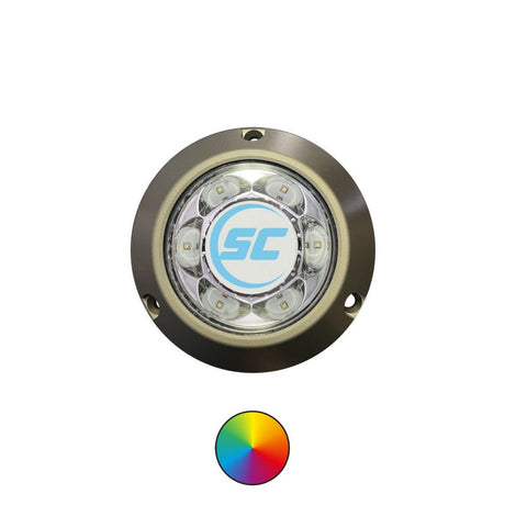 Shadow-Caster SC3 Underwater 3.4" Aluminum LED Light - RGB - PROTEUS MARINE STORE