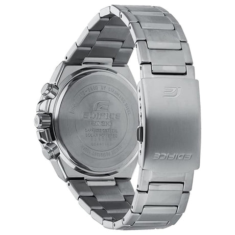 Casio Chronograph Quartz Watch│Edifice Mens Solar Powered│Sapphire Crystal Glass - PROTEUS MARINE STORE