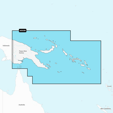 Garmin Navionics + Chart: AE025R - Papua New Guinea & Solomon Isl - PROTEUS MARINE STORE
