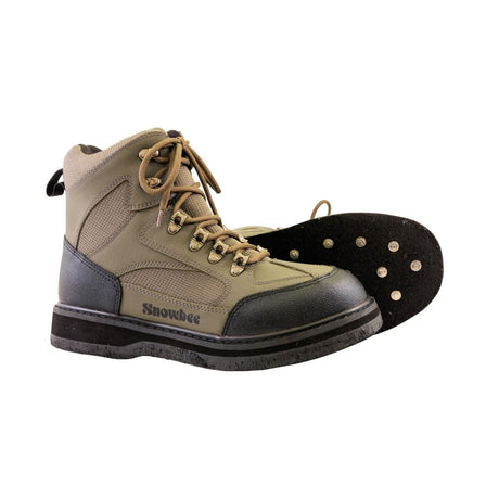 Snowbee Stream-Trek Wading Boots Studded Felt / Rubber Sole - 9 - PROTEUS MARINE STORE