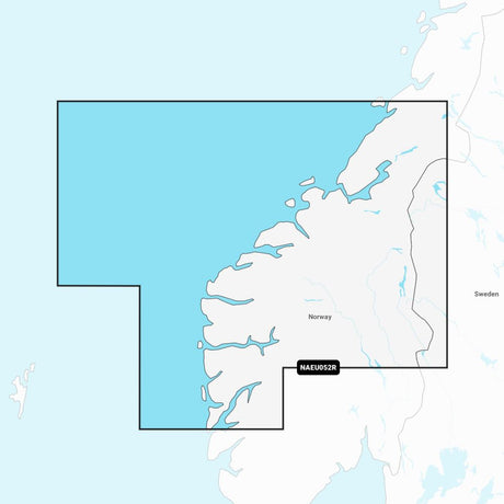 Navionics+ Regular Chart: EU052R -  Norway, Sognefjord - Svefjorden - PROTEUS MARINE STORE