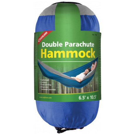 Coghlan Double Parachute Hammock B/Grey - PROTEUS MARINE STORE