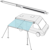 Fiamma Rafter Awning Tension Adjustable for F45/ F65/ F80 Awnings - 98655A007