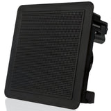 Fusion FM-F65SB 6.5" Flush Mount Square Marine Speakers 120W - Black