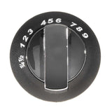 x6 Pack Spare Thetford Enigma Cookers Oven Control Knob Black/Chrome SPCC0595.CR