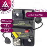 Blue Sea 285 Surface Mount Circuit Breaker 25A