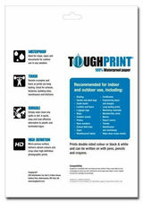 Toughprint Waterproof Paper A4 for Inkjet Printer 250 Sheets - PROTEUS MARINE STORE