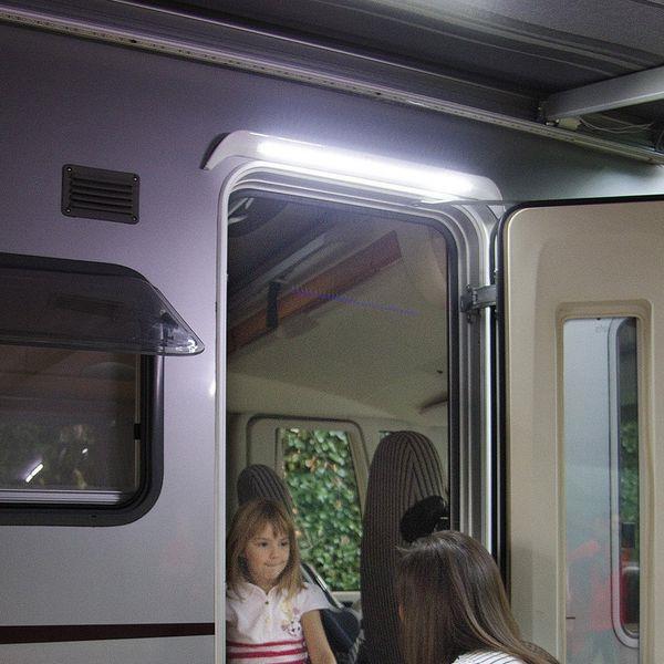 Fiamma Classic LED Awning Door Light Gutter Cold White 12V for Caravan Motorhome