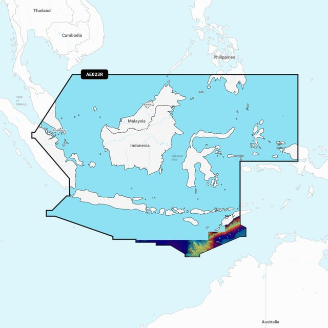 Garmin Navionics Vision+ Chart: AE023R - Java & Borneo - PROTEUS MARINE STORE