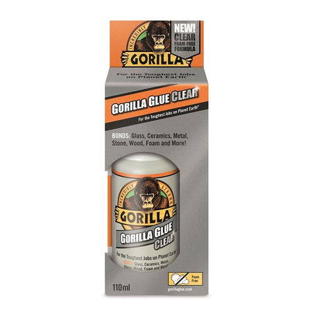 Gorilla Clear Glue 110ml - PROTEUS MARINE STORE