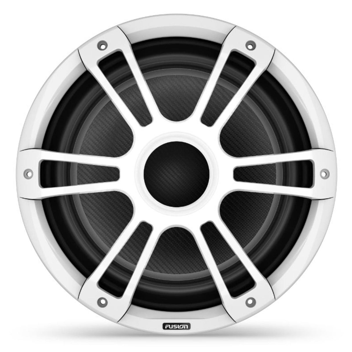 Fusion SG-SL123SPW 12" 3i CRGBW LED Subwoofer 1400W - Sports White - PROTEUS MARINE STORE