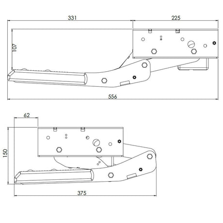 Electric Single Step Seesaw Motion