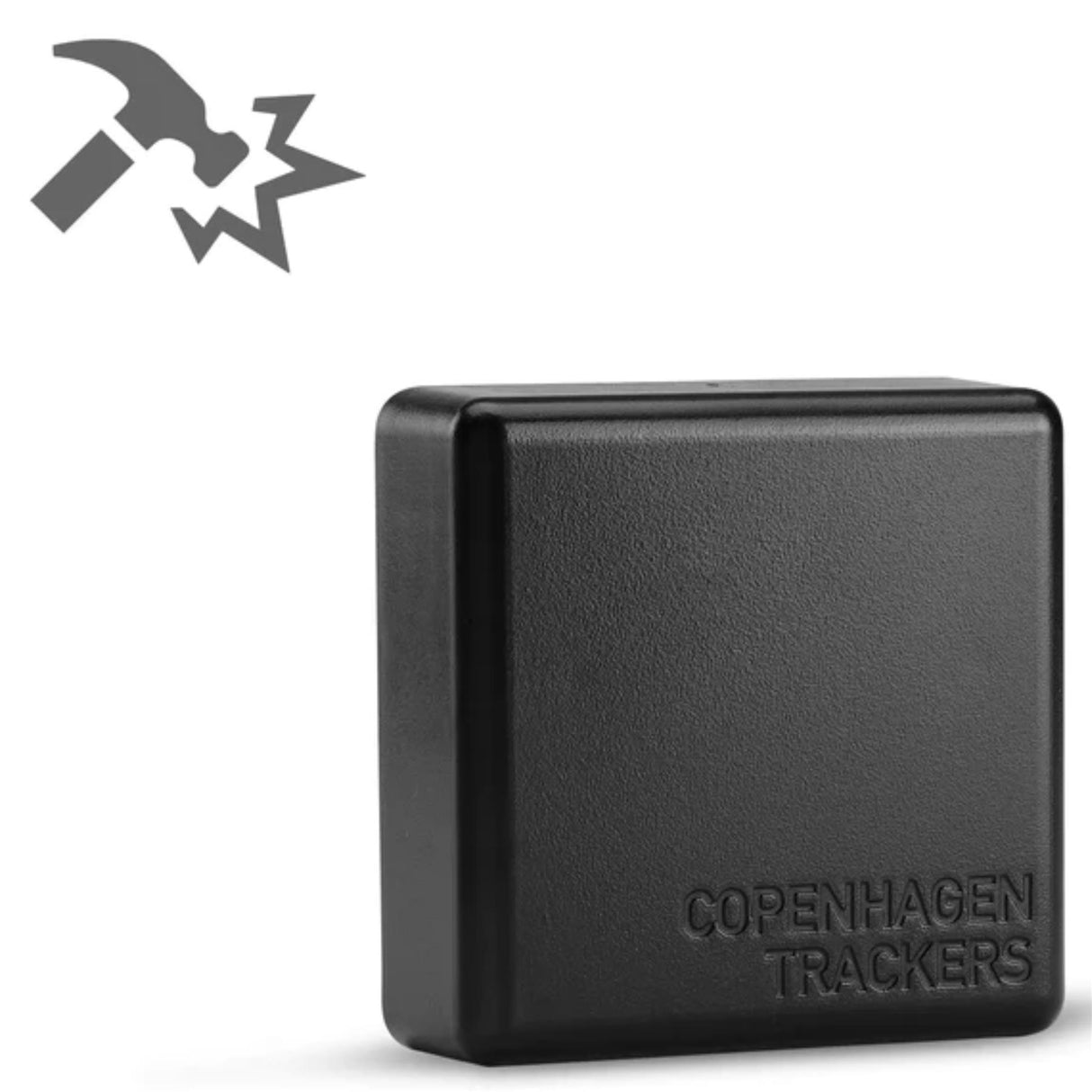 Copenhagen Trackers Cobblestone GPS Tracker - Shockproof Black