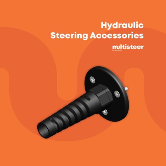Bulkhead Strain Relief Hose Fitting Plastic