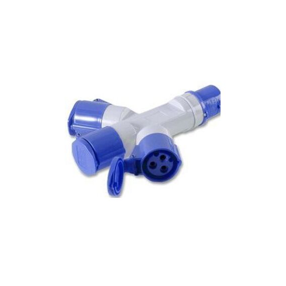 Three Way Adaptor 16A