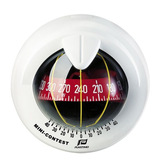 Mini-Contest Compass-White (Red conical card)