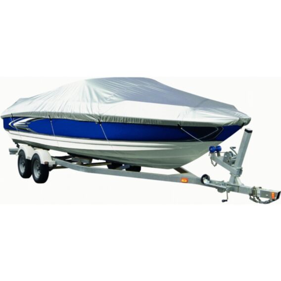 300D Grey Boat Cover 520-580 x 245cm