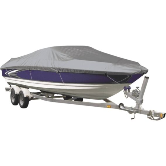 300D Grey Boat Cover 630-710 x 380cm