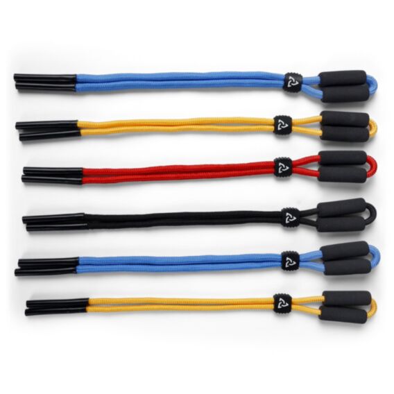 TYPHOON FLOATING 4 EYEGLASS CORDS - LATEX BINDING + 2 FLOATS