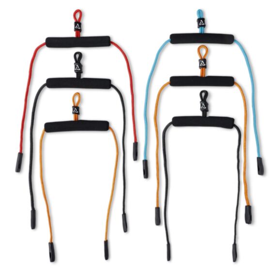 TYPHOON DUO EYEGLASS CORDS - MINI HALYARD WITH LATEX BINDING