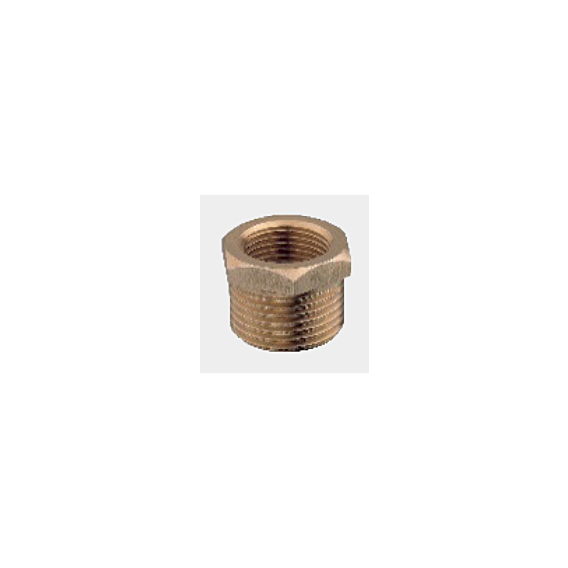 Reduced dual niple 1" to 3/4"