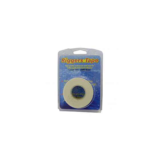10m X 25mm - White Riggers Tape