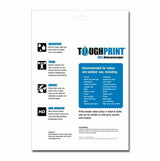 ToughPrint Waterproof Inkjet A4 Paper, Use for Maps, Signs & Documents - 25 Sheets - PROTEUS MARINE STORE