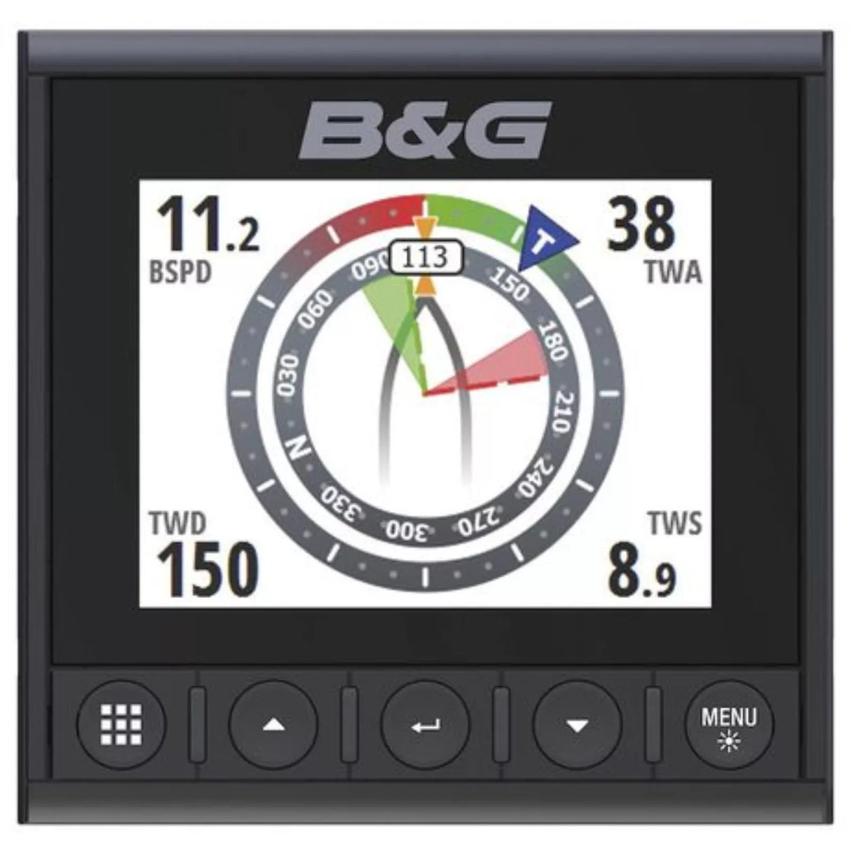 B&G Triton² 4.1" Multi-Purpose Sailing Instrument & Autopilot Digital Display, NMEA 2000, IPx7