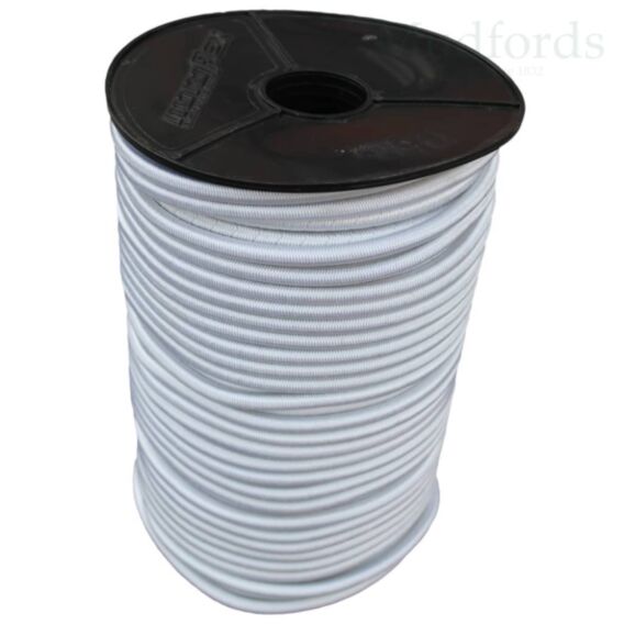 Shock Cord White 3mm x 100m