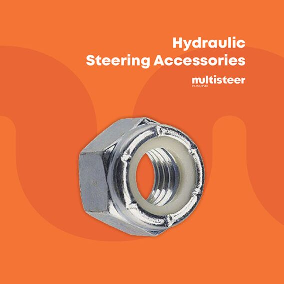 Piston Rod Nylock Nut to Connect Support Brackets