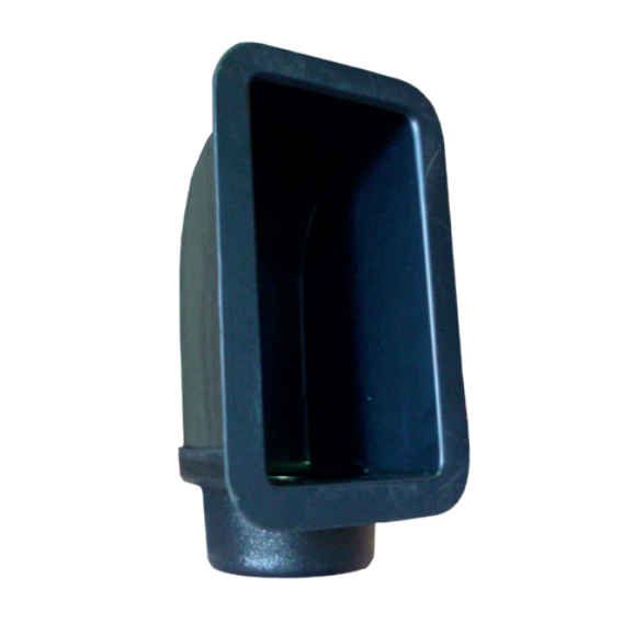 Transition Box 200x100 mm (8x4"), 125 (5") ring side